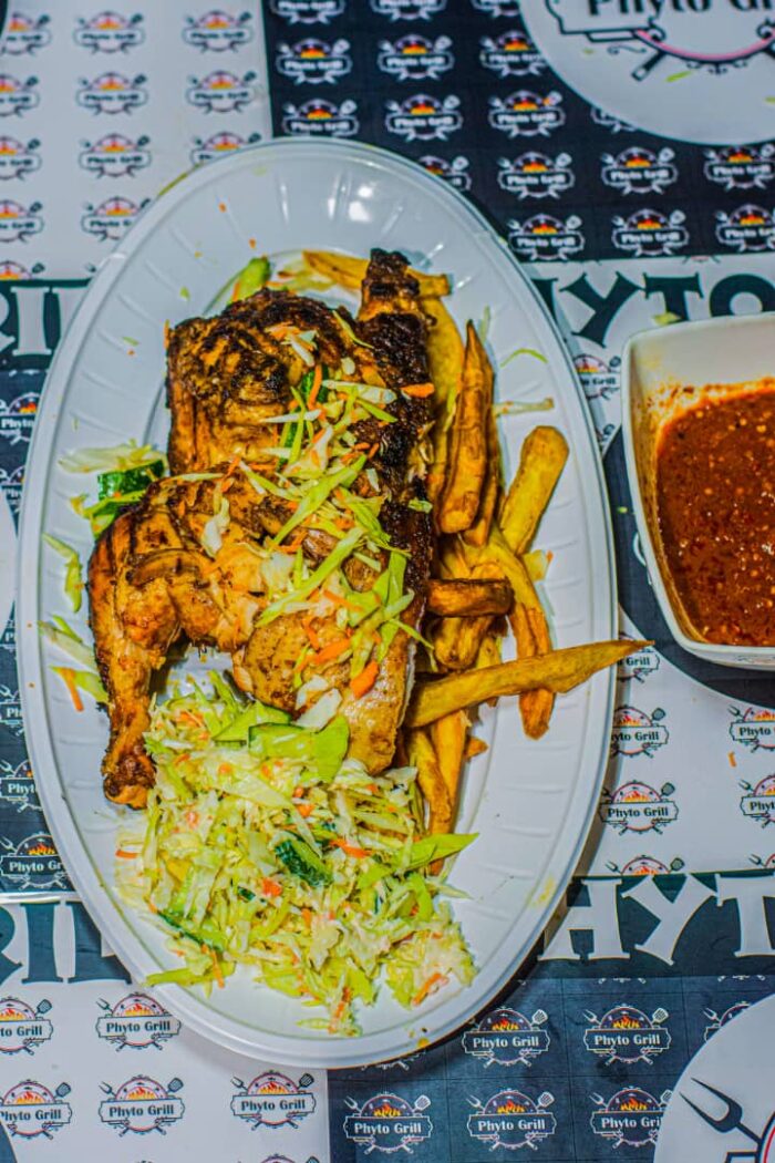 Grilled Half Chicken